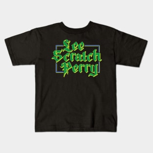 Lee Scratch Perry // Fan Art Kids T-Shirt